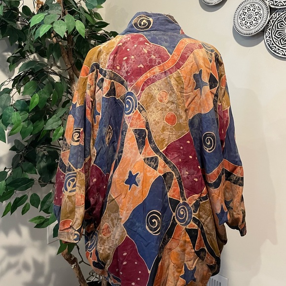 Colorful Abstract Celestial Jacket - Picture 7 of 7